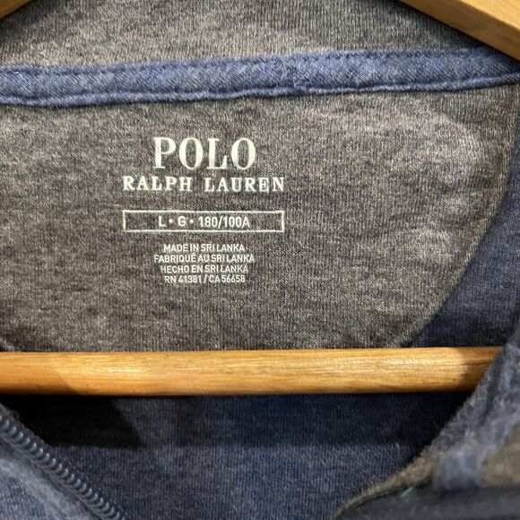 Polo Ralph Lauren Men's Navy Quarter Zip size L - Picture 2 of 6